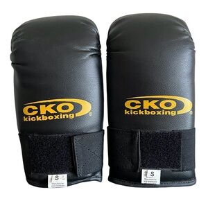 CKO Kickboxing Starter Gloves Youth Small Black MMA Boxing